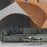 3195 / Trendy Self-Adhesive Wallpaper - Colorful Geometric Abstract Design for Room Decor, Peel & Stick - Artevella